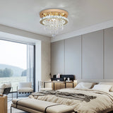 VETRULUS Luxury Crystal Chandelier Lustre Design Gold Modern Led Ceiling Light