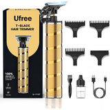 Hair Trimmer & Beard Trimmer for Men Professional, Electric Razor with T-Blade Precision Edger,