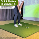 Golf Mat 31mm 5x4ft 5x5ft HighElasticity Artificial Turf Mat for Indoor Outdoor