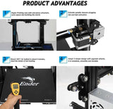 Fully Open Source DIY 3D Printer Resume Printing 8.66x8.66x9.84 inch