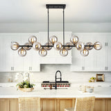 Mid Century Modern Chandelier 16-Lights Sputnik Chandelier 54in Chandelies