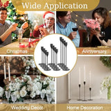 Metal Candle Stick Holder Decor for Wedding, Dinning, Christmas Party