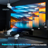 Magcubic Portable Projector HY300Pro+Voice Control 8K Android 14 Projector