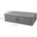 Folding Washable Dustproof Under Bed Storage Bins with Lids for Closet