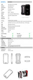Unihertz Atom L 6GB+128GB, Rugged Unlocked Smartphone Android 11 Fast Charging 48 MP Camera 4300mAh Fingerprint Dual Sim NFC