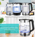 Glass Electric Kettle Cordless Water Boiler Fast Boiling BPA-Free Tea Kettle for Home