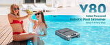 2026 Upgraded Solar 24 Hours Robotic Pool Cleaner with Remote Control