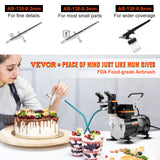 SucceBuy Professional Dual-Action Airbrush Kit 120W Electric Spray Gun Air Brush Painting
