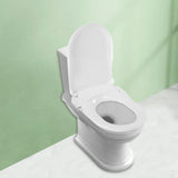 White D-Type PP Non-Electric Bidet Toilet Seat for Elongated