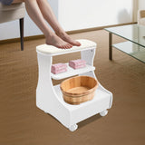 Foot Rest Pedicure Manicure Funiture Salon Nail Foot Trolley Cart Manicure Pedicur