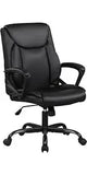 PayLessHere Black Mesh Office Chair Adjustable Lumbar Support Armrest