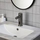 KEMAIDI Touchless Automatic Sensor Bathroom Faucet Brushed Gold Vessel Sink Tap Hands-Free Smart