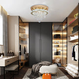 VETRULUS Luxury Crystal Chandelier Lustre Design Gold Modern Led Ceiling Light