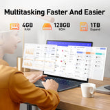 SUXI MantaBook Pro Laptop Intel N5095 14.1 Inch 16GB LPDDR4 RAM 256GB SSD Lightweight Business