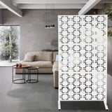 1.9m/ 6.2ft Privacy Screen Outdoor Decorative Panels Planter Wall Metal Fence Panels Modern Privacy Screen