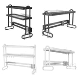 Over Sink Dish Drying Rack with Utensil Holder Household Dishes Strainers