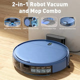 Robot Vacuum and Mop Combo with Schedule, APP / Remote / Voice