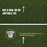 5x5ft Golf Training Mat 35mm Practice Mat for Backyard/Garage/Driving