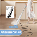 DayPlus Steam Mop & Detachable Steam Cleaner for Carpet Laminate