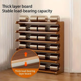 5/6-layer practical storage rack, shoe rack, space-saving design, multi-layer independent storage rack,