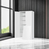 Metal Storage Cabinet with Locking Doors and 5 Adjustable Shelves