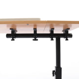 Portable Mobile Lift Computer Folding Desk Study Table Height Adjustable