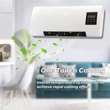 Wall Mounted Portable Air Conditioner W/ Remote Control for Home Office