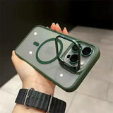 Luxury Magnetic Shockproof Phone Case for iPhone 16/15/14/13/12/11/17 Pro Max