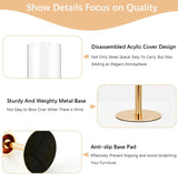 12PCS Gold Candle Sticks Holder in Bulk for Table Centerpiece