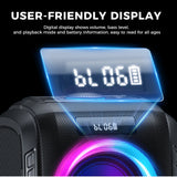 W-KING 250W MAX Party Wireless Bluetooth Speaker with USB Playback