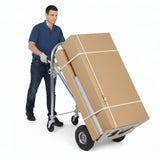 3 in 1 Folding Hand Truck Dolly Cart 550LBS Capacity Heavy Duty Folding Dolly Cart