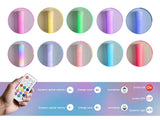 LED smart lamp, remote control, floor lamp, suitable for living room, bedroom