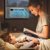8000 BTU WiFi Window Air Conditioner for Bedrooms Small Rooms Remote