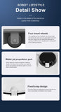 5000mAh Electric Rechargeable Robotic Swimming Pool Cleaners Automatic