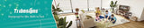 Tribesigns Modern Computer Desk Large Office Desk Computer Table Study Writing Desk