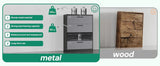 4 Drawer Lateral Metal Filing Cabinet with Lock-File Cabines-Organization Storage Cabinets