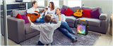 FanFun Bluetooth Karaoke Speaker, Wireless Portable Speaker with 2 Microphone