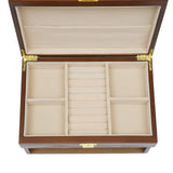 3 Tier Jewelry Box, Jewelry Storage, Pull Out Drawer for Earring Ring