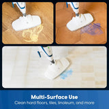 SMF1501 2-in-1 Steam Mop for Floor Cleaning w/ Detachable Handheld Steamer