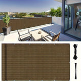 4' x 50' fenced privacy screen, Outdoor Backyard sunshade windscreen, Privacy fence screen