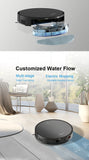 Robot Vacuum Cleaner Combo and Mop 6000PA Strong Suction for Pet Hair