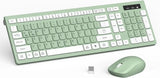 SGIAWETA-Wireless Keyboard and Mouse Combo, Full-Sized Wireless Keyboard