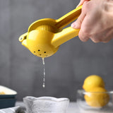 Home Manual Lemon Squeezer Aluminum Alloy Hand Pressed Orange Fruit Juicer
