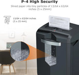 18-Sheet Heavy Duty Cross-Cut Paper Shredder, 60-Minute Continuous Run, 6-Gallon Pullout Bin