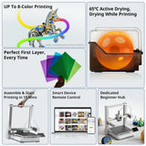 ANYCUBIC Kobra 4/Kobra 4 Combo 600mm/s Fast Printing Multi-Color 3D Printer