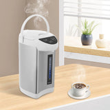 750W 110V Water Boiler, Grey Stainless Steel Tabletop Electric Water Boiler 4L/135oz