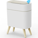 Motion Sensor Trash Can 2.5 Gal Smart Waste Bin Automatic Touchless Slim Bathroom