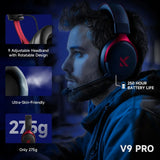 MCHOSE V9 Pro Wireless Gaming Headset 7.1Surround Sound Headphones