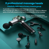 Ultra Quiet Deep Tissue Massage Gun with 12mm Amplitude for Athletes