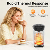 Electric Kettle, 4L 110V Stainless Steel Electric Water Boiler Kettle with 750W Fast Heating